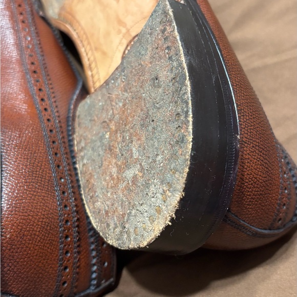 BRITISH CONSULS OXFORD WINGTIP MADE IN ENGLAND SIZE 11.5D main image 9